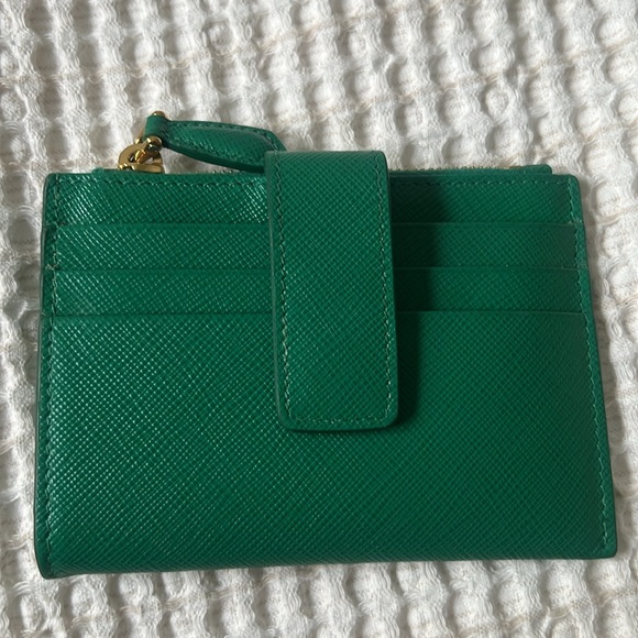 Prada Card Holder with Zipper - Picture 2 of 4